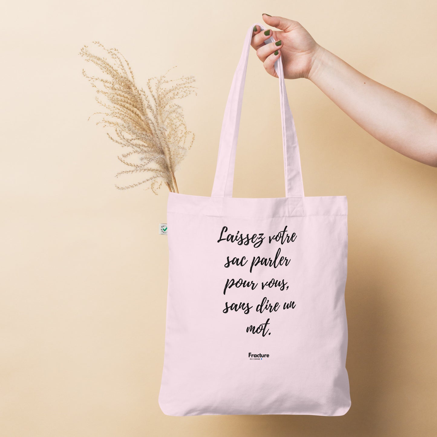 Laissez votre sac parler pour vous. Tote bag tendance et biologique