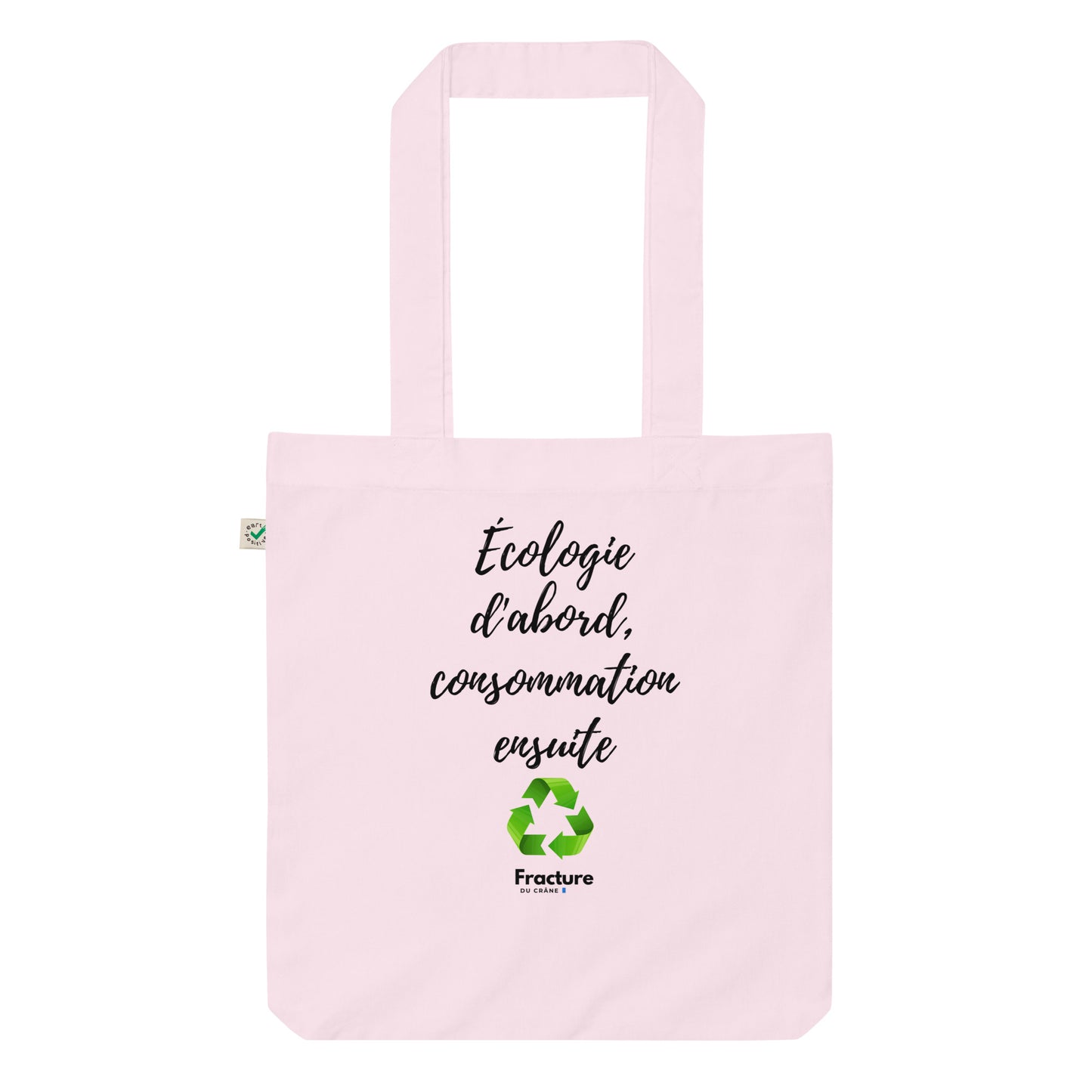 Écologie d'abord, consommation ensuite. Tote bag tendance et biologique