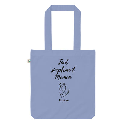 Tout simplement maman. Tote bag tendance et biologique