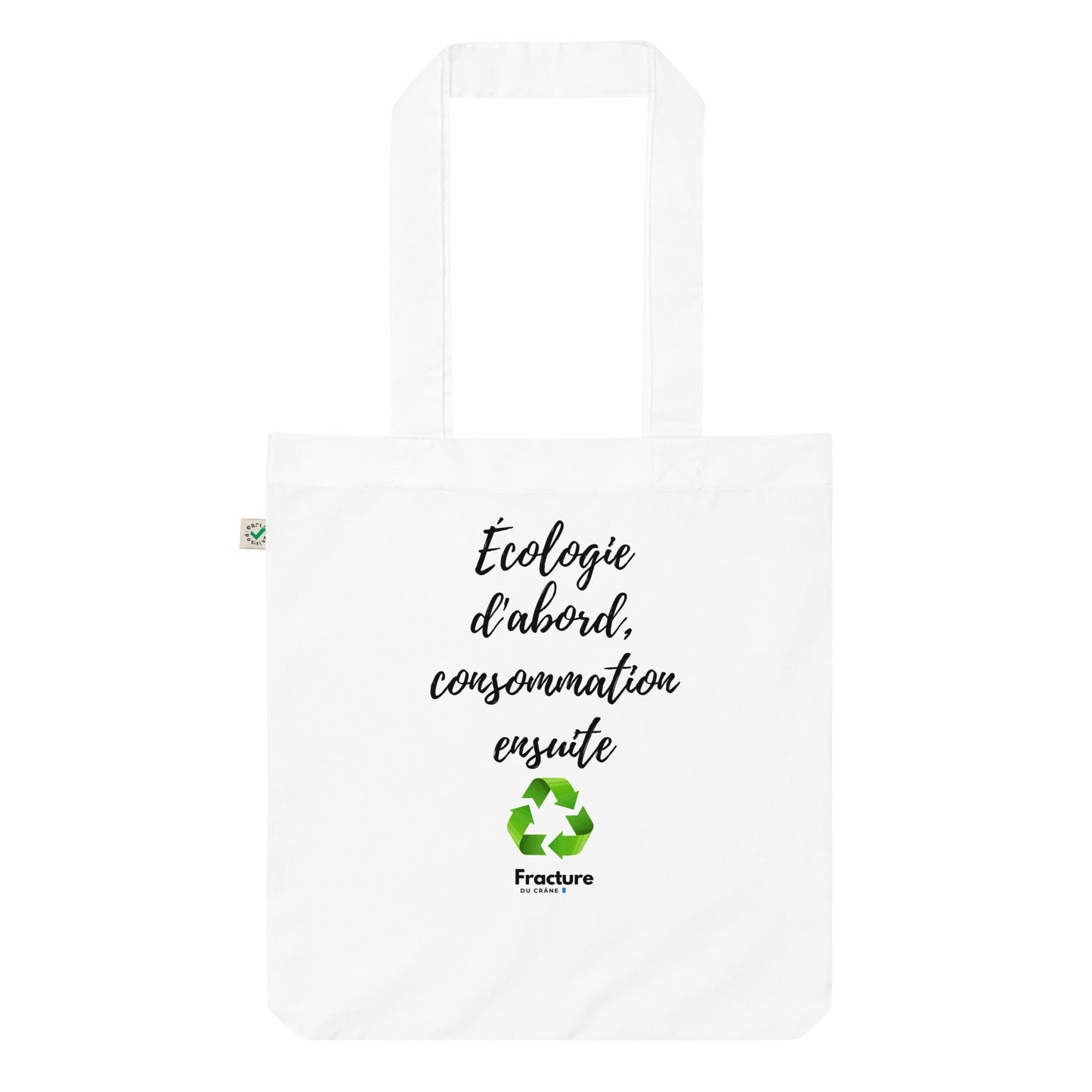 Écologie d'abord, consommation ensuite. Tote bag tendance et biologique