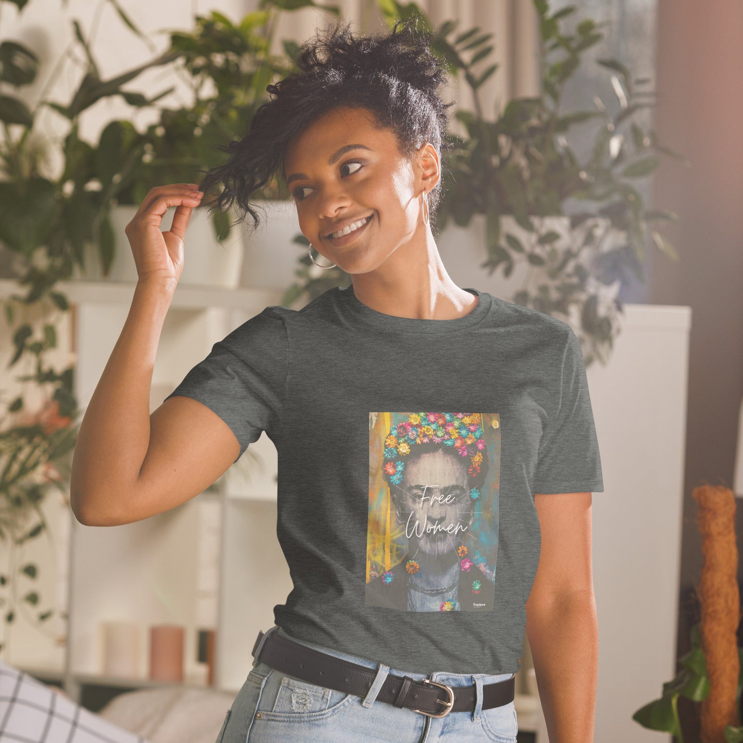 FRIDA KAHLO "FREE WOMEN"  T-shirt Unisexe