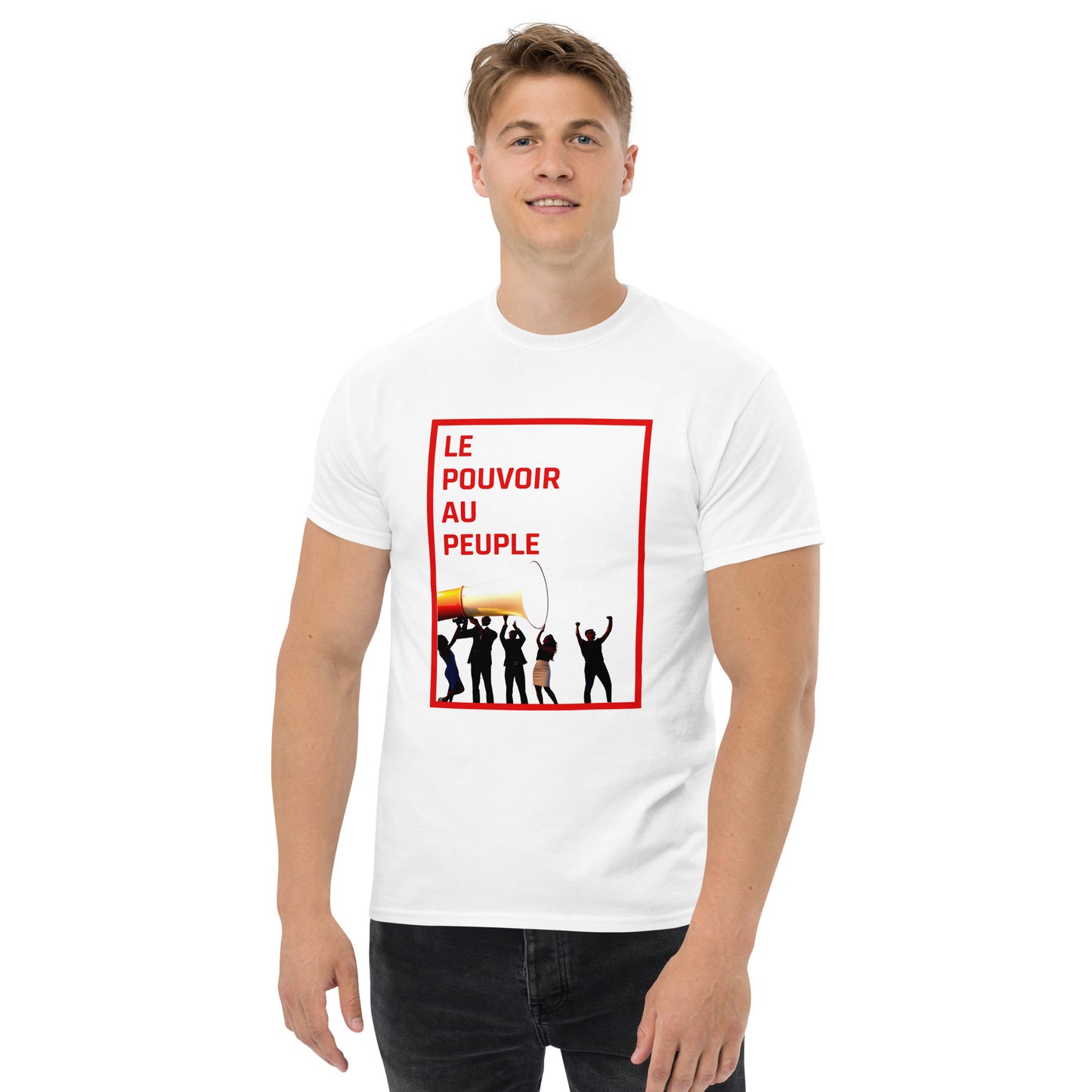 LE POUVOIR AU PEUPLE T-shirt classique