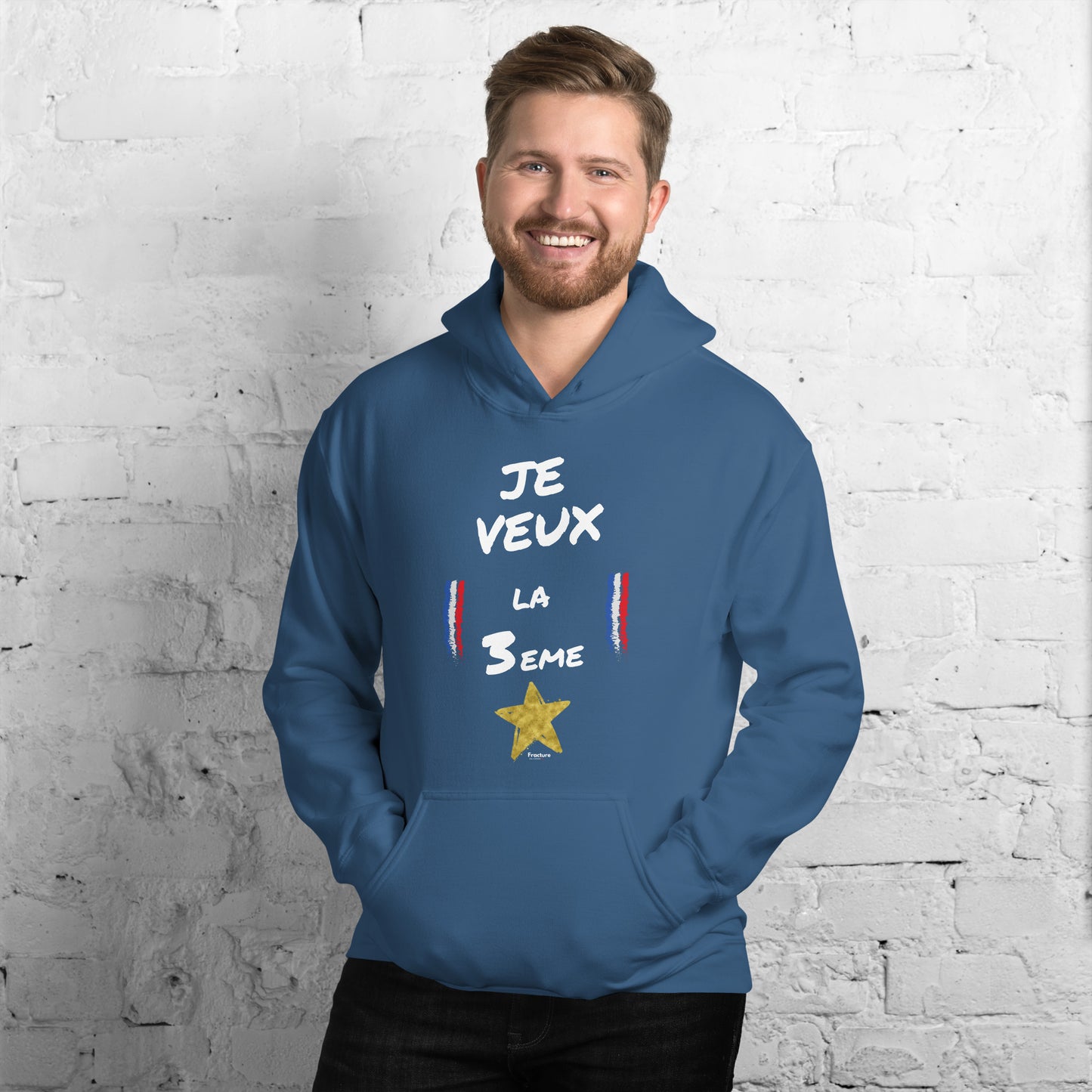 JE VEUX LA 3eme Sweat à capuche