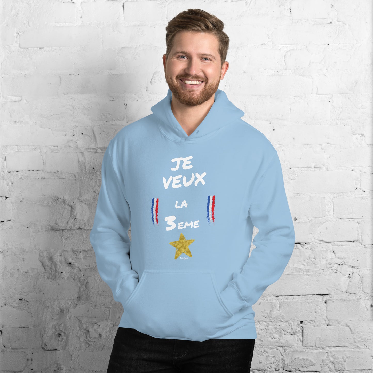 JE VEUX LA 3eme Sweat à capuche