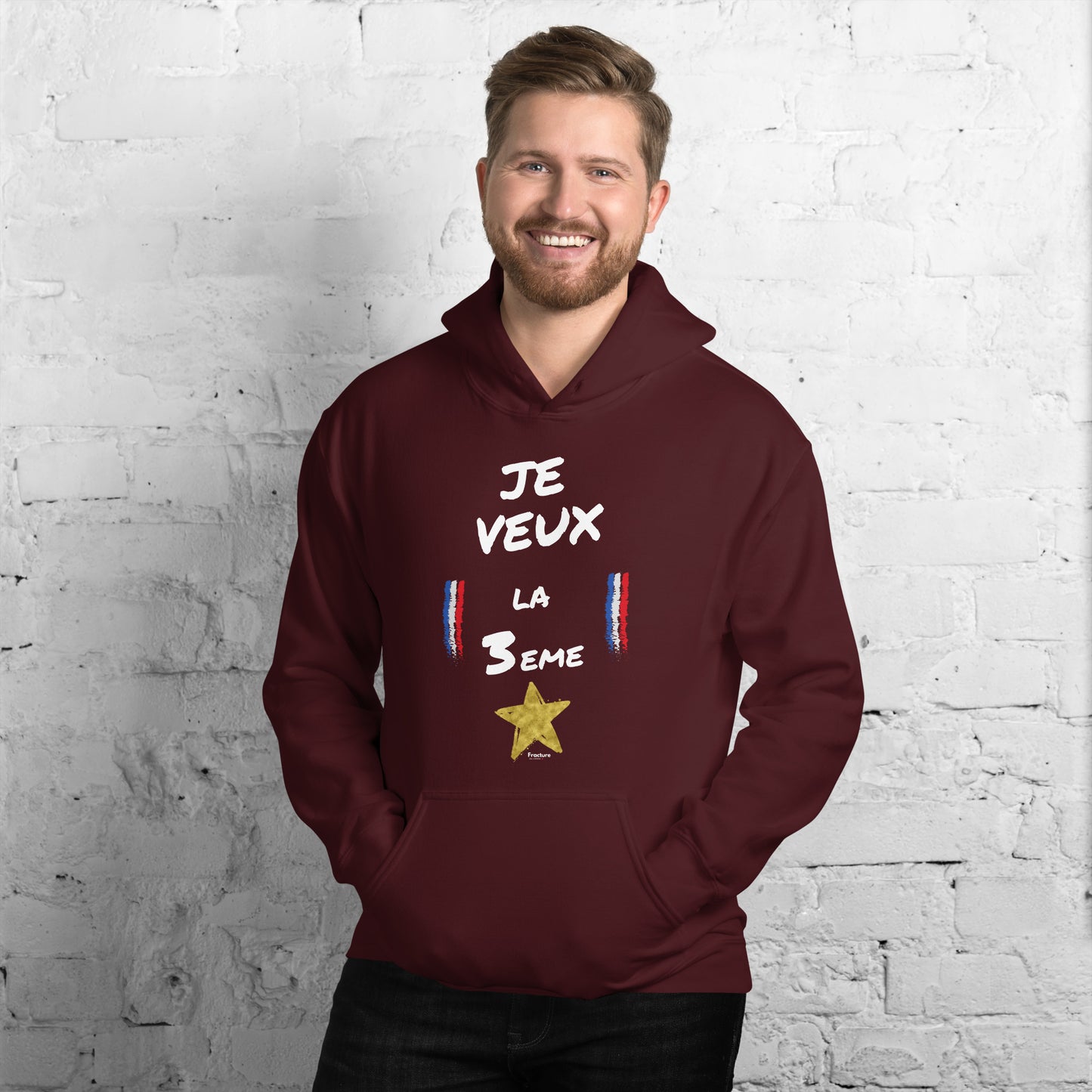 JE VEUX LA 3eme Sweat à capuche