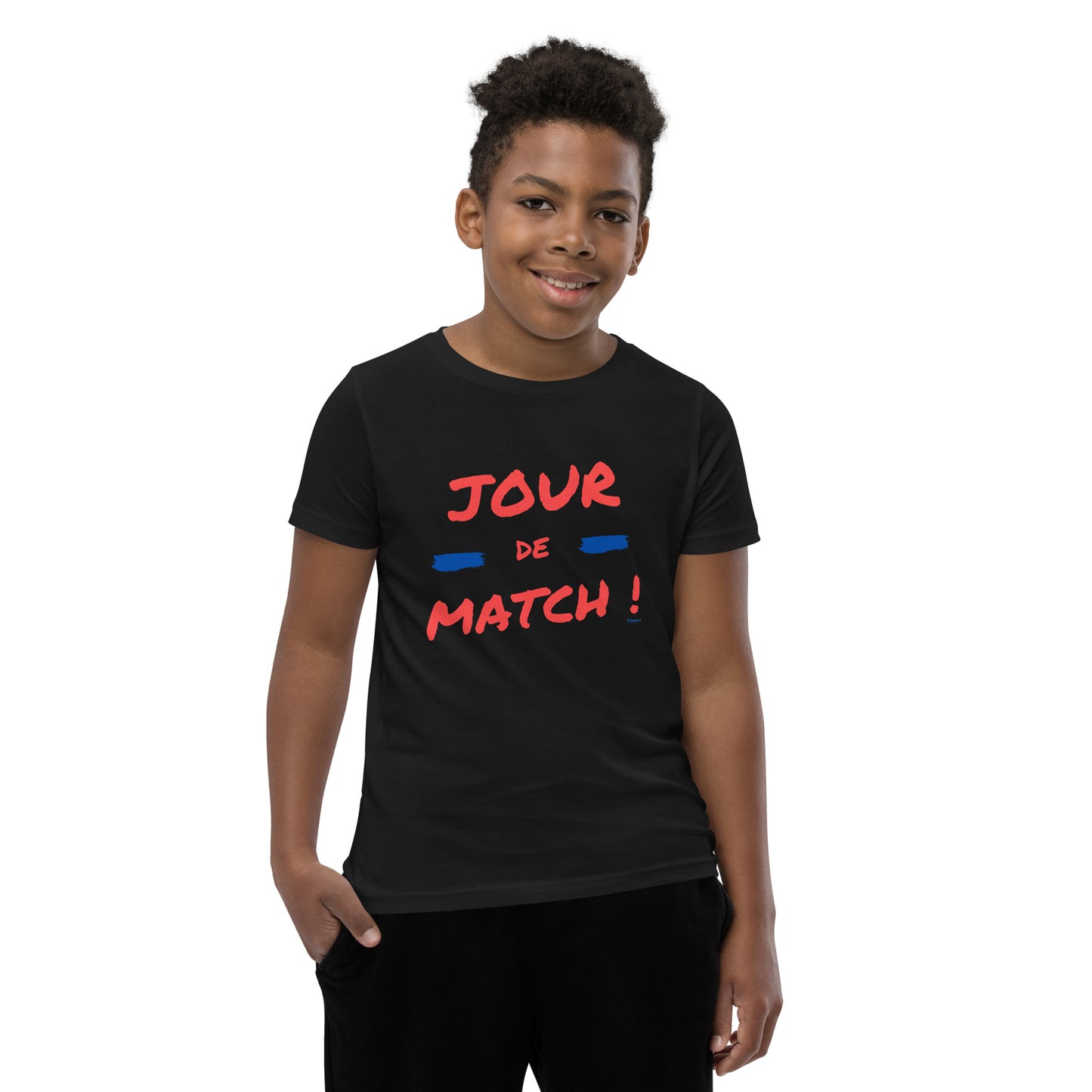 JOUR DE MATCH T-shirt à Manches Courtes pour Adolescent