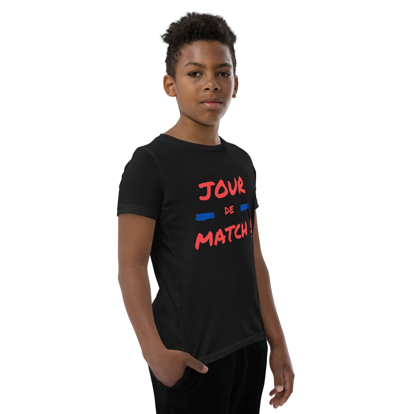 JOUR DE MATCH T-shirt à Manches Courtes pour Adolescent