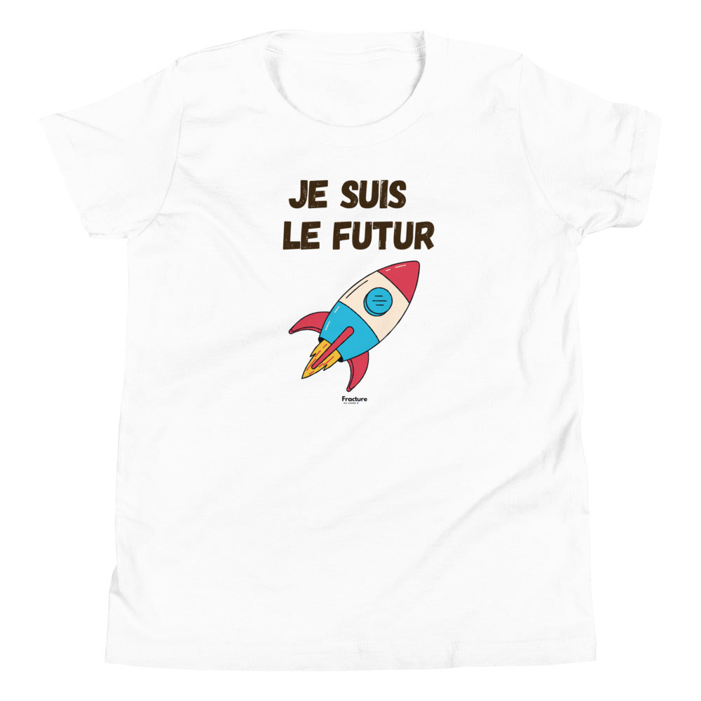 JE SUIS LE FUTUR T-shirt à Manches Courtes pour Adolescent